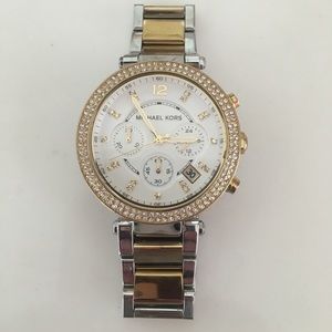 Michael Kors Women’s gold and silver watch